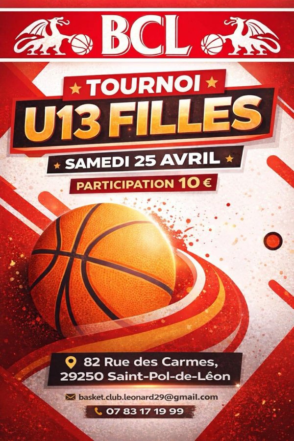 Tournoi des Dragons - U13 - F - Dép