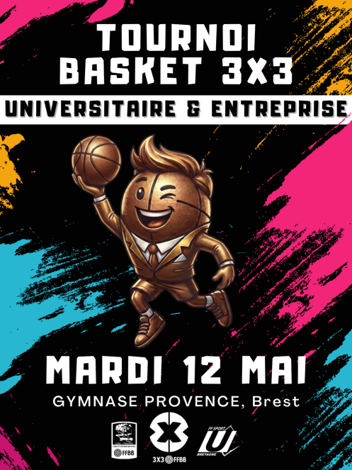 Tournoi Basket 3x3 Universitaire & Entreprise
