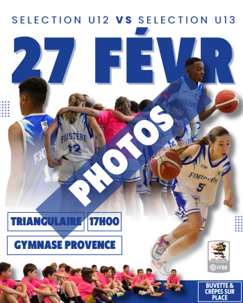 MATCHS SELECTIONS U12 VS U13 - Photos